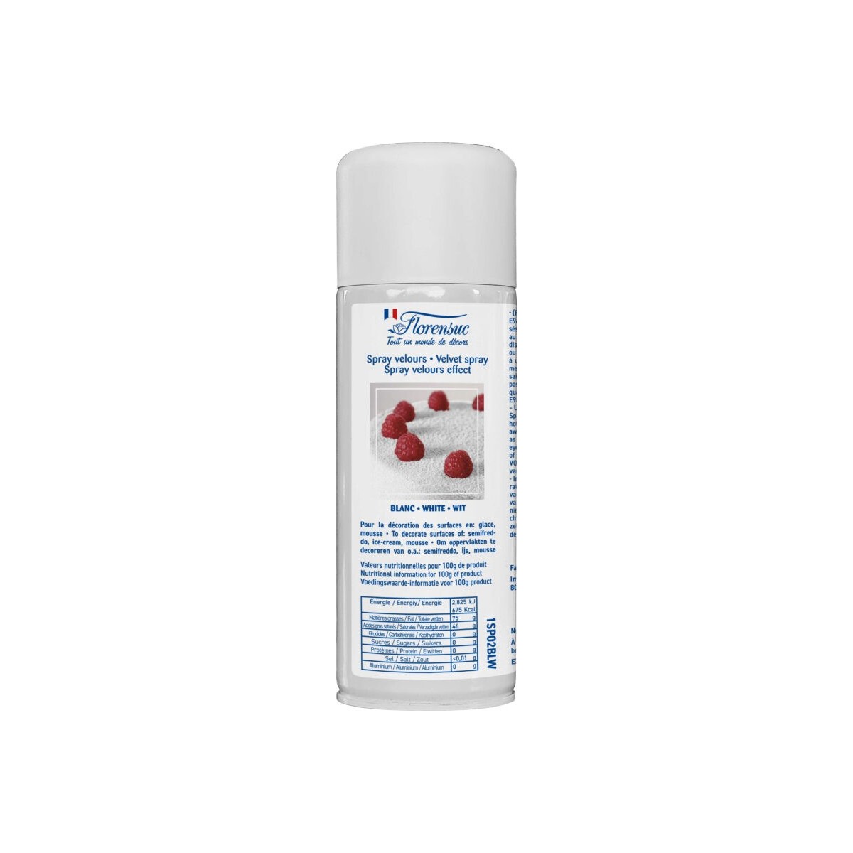 florensuc-spray-velours-blanc-100ml-sans-e171 Spray velours choco au lait – Image 1